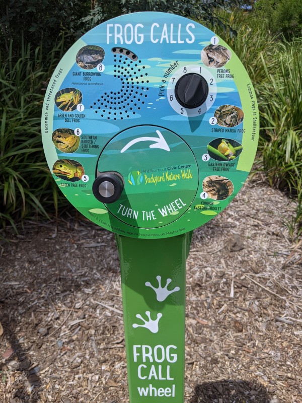 Frog wheel installed October 2020